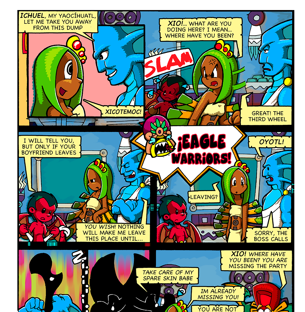 Macoatl - Episode 13, Page 1: 5 Days of nemontemi 13